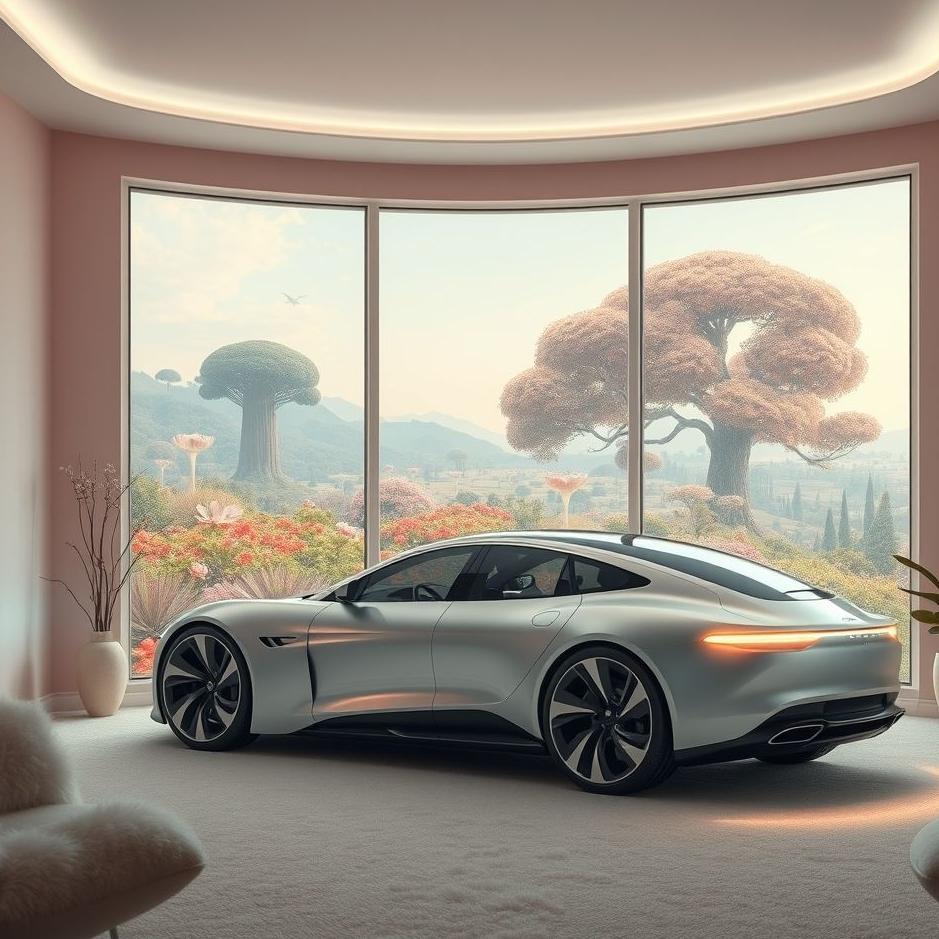 Dream : A car at home in a dream