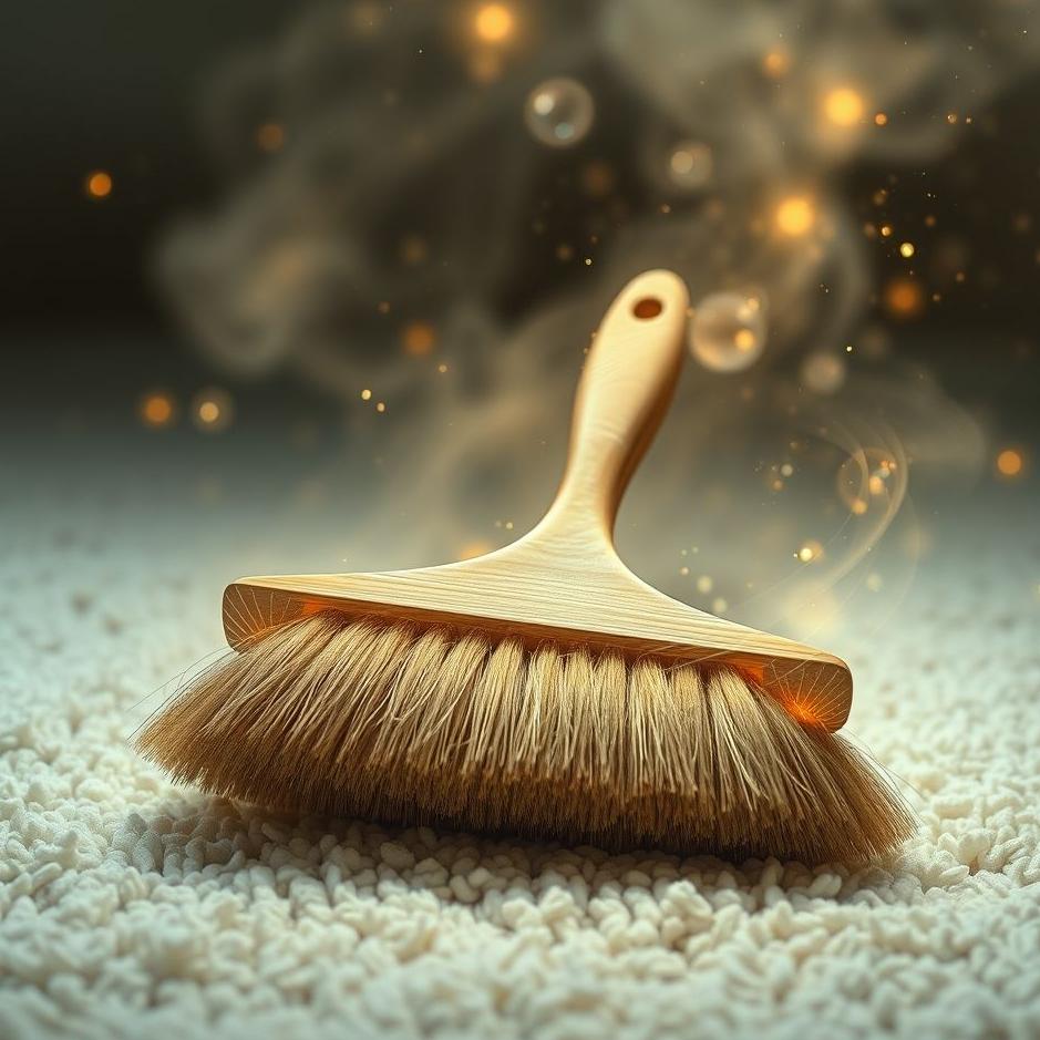 Dream : A carpet brush in a dream
