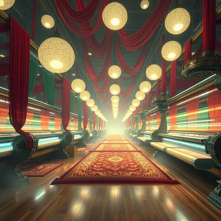 Dream : A carpet factory in a dream