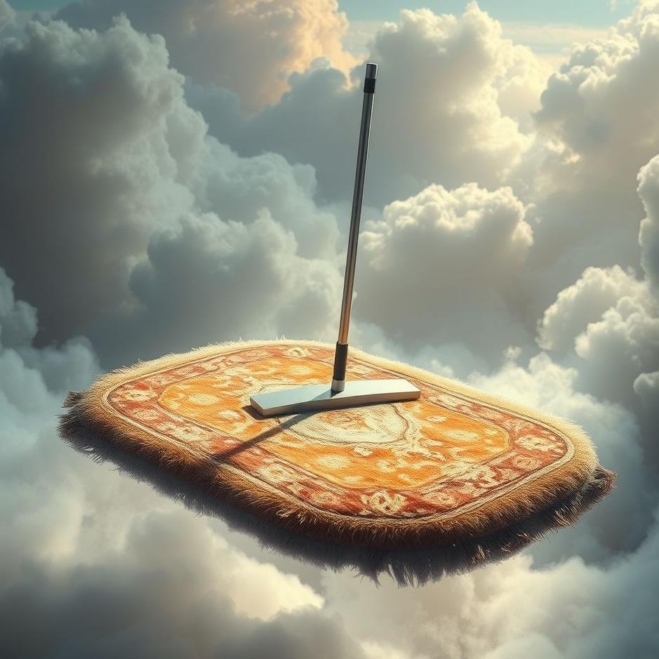 Dream : A carpet mop in a dream