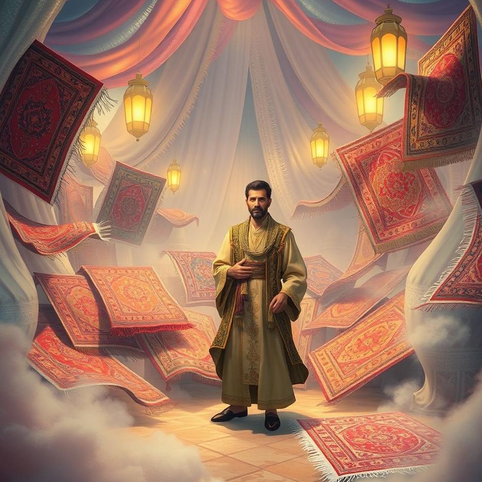 Dream : A carpet seller in a dream