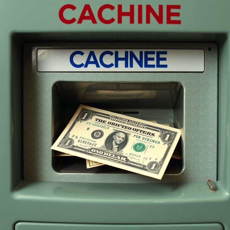 Dream : A cash machine swallowing a card 