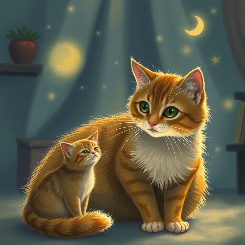 Dream Dictionary : A cat collecting at home in a dream