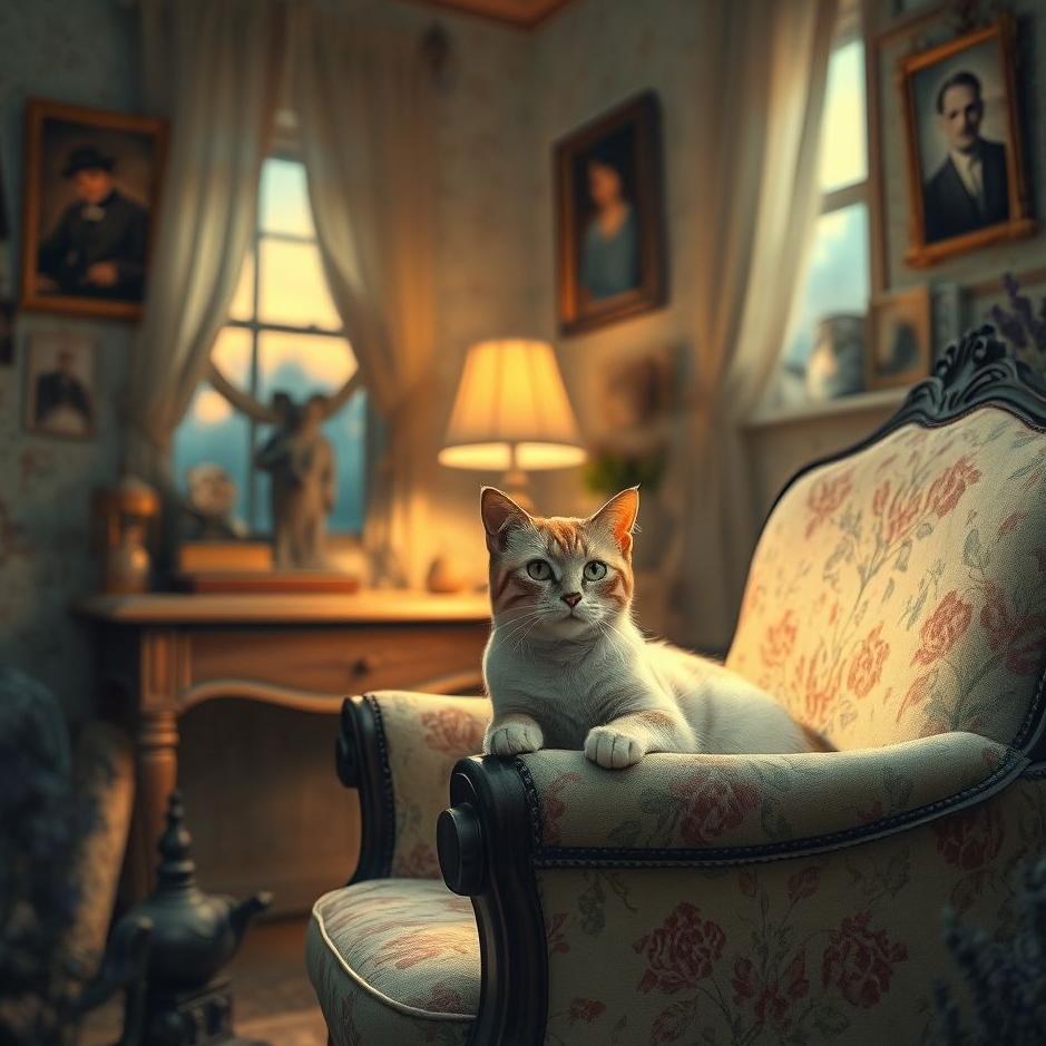 Dream : A cat in your ex-lover's house in a dream