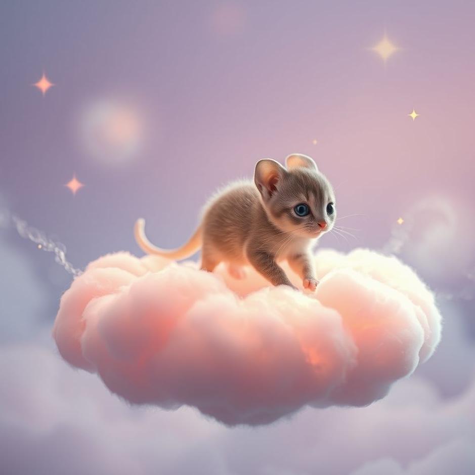 Dream : A cat that looks like a mouse in a dream