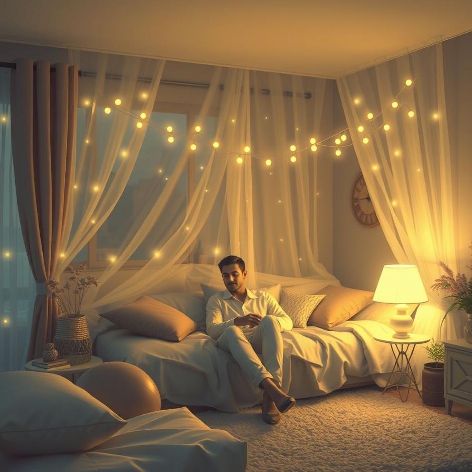 Dream : A celebrity at home in a dream