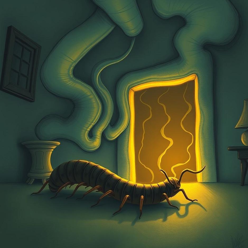 Dream : A centipede entering the house in a dream