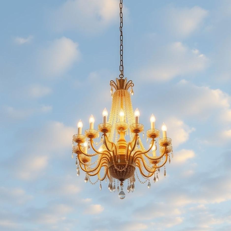 Dream Dictionary : A chandelier in the sky in a dream