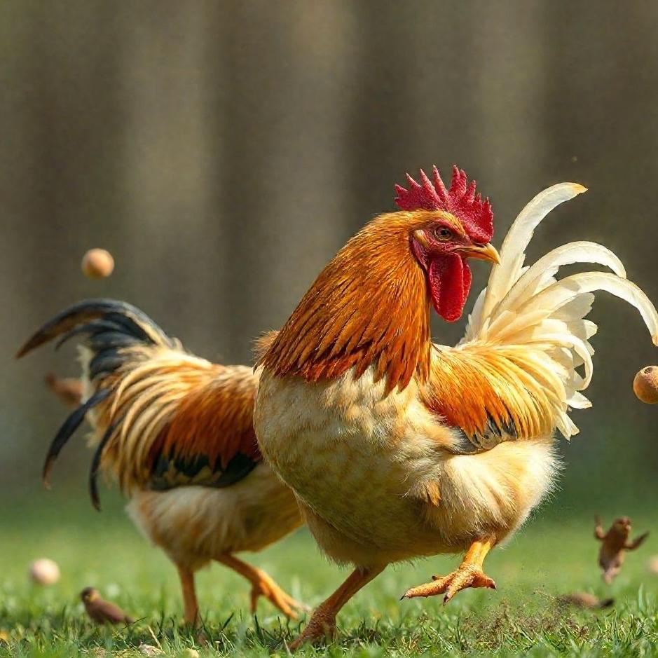 Dream : A chicken attack 