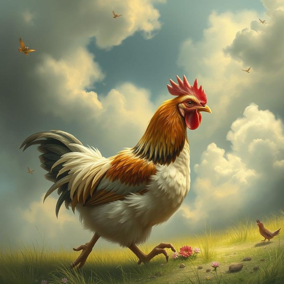 Dream Dictionary : A chicken wandering in a dream