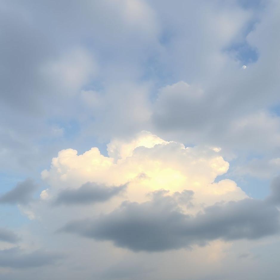 Dream : A cloudy sky in a dream