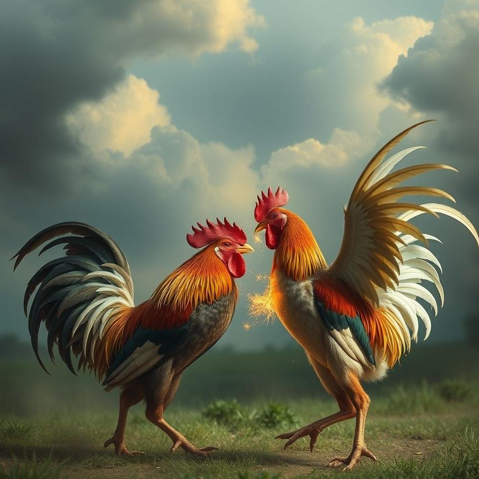 Dream : A cockfight in a dream