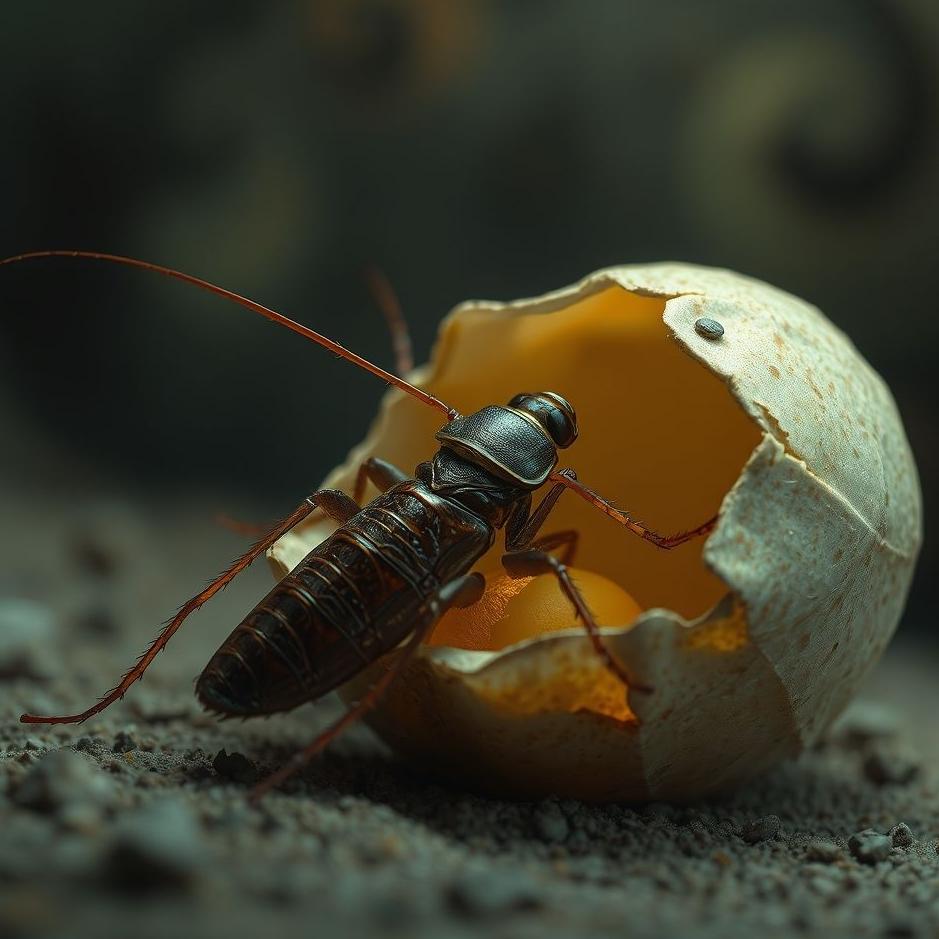 Dream : A cockroach giving birth in a dream