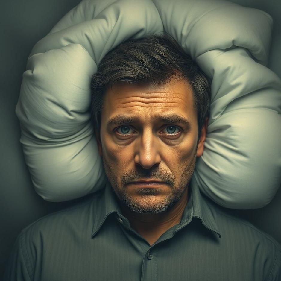 Dream : A concerned man in a dream