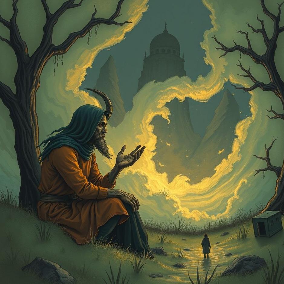 Dream : A conversation with an old enemy in a dream