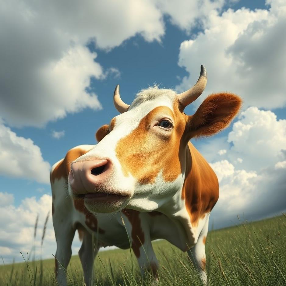 Dream : A cow barking in a dream