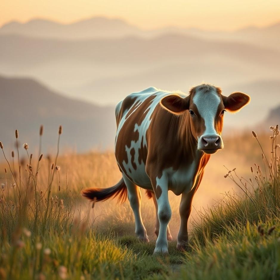 Dream : A cow following you in a dream