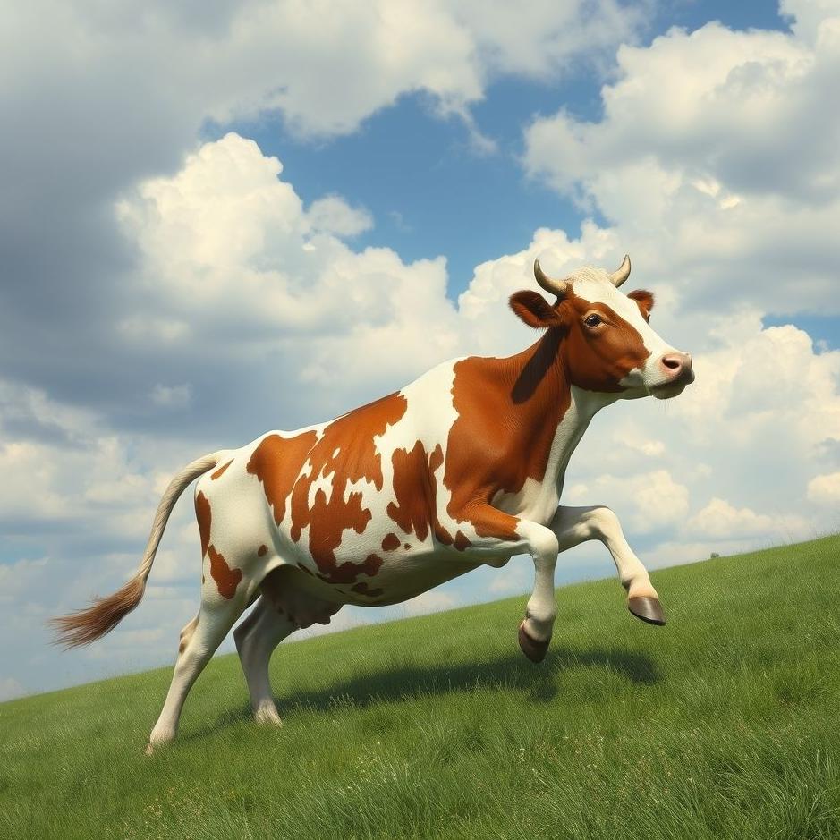 Dream : A cow run away in a dream