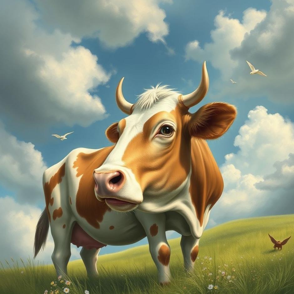 Dream : A cow talking in a dream