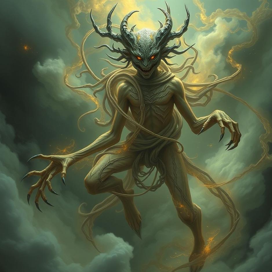 Dream : A creature in human form in a dream