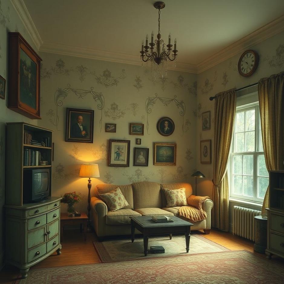 Dream : A crooked apartment in a dream