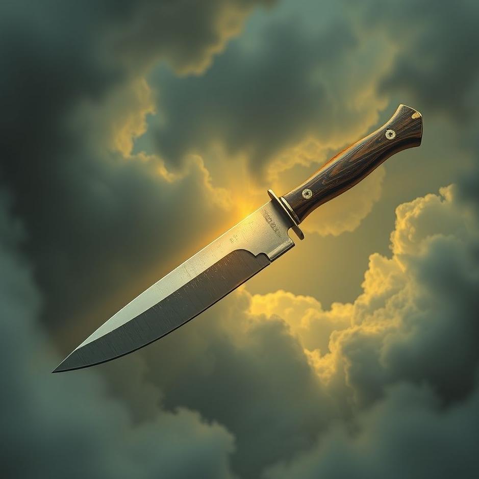 Dream : A crooked knife in a dream