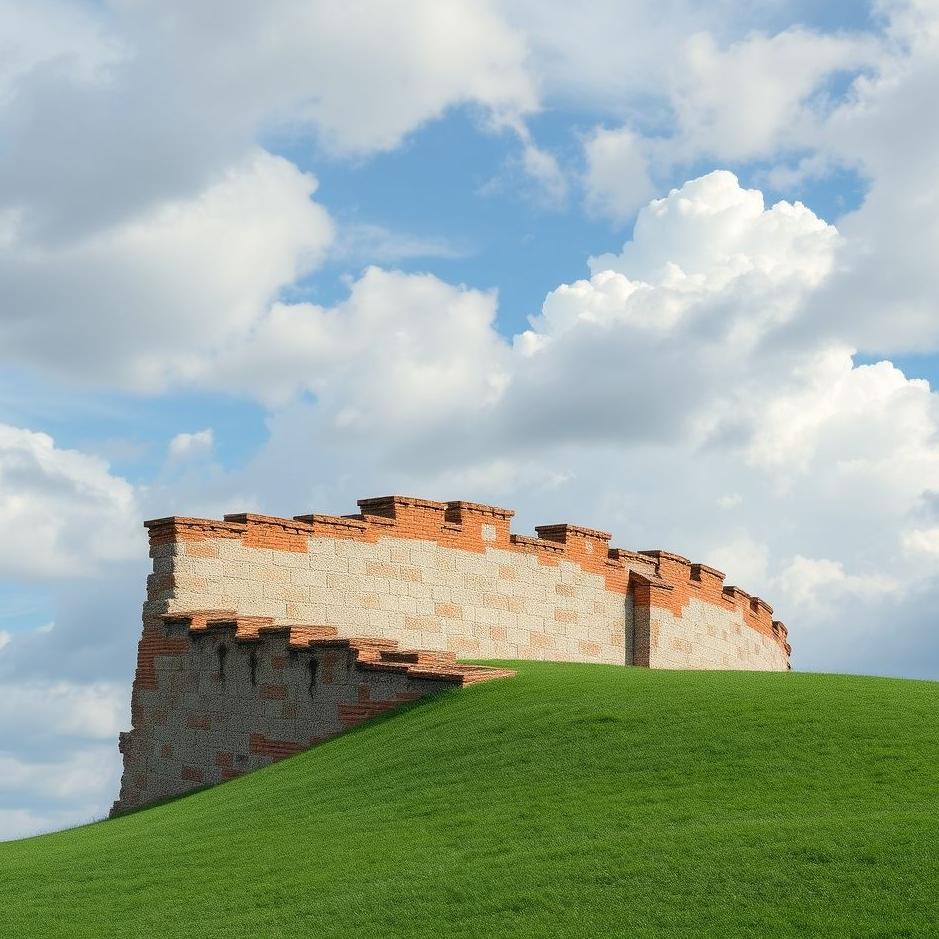 Dream : A crooked wall in a dream