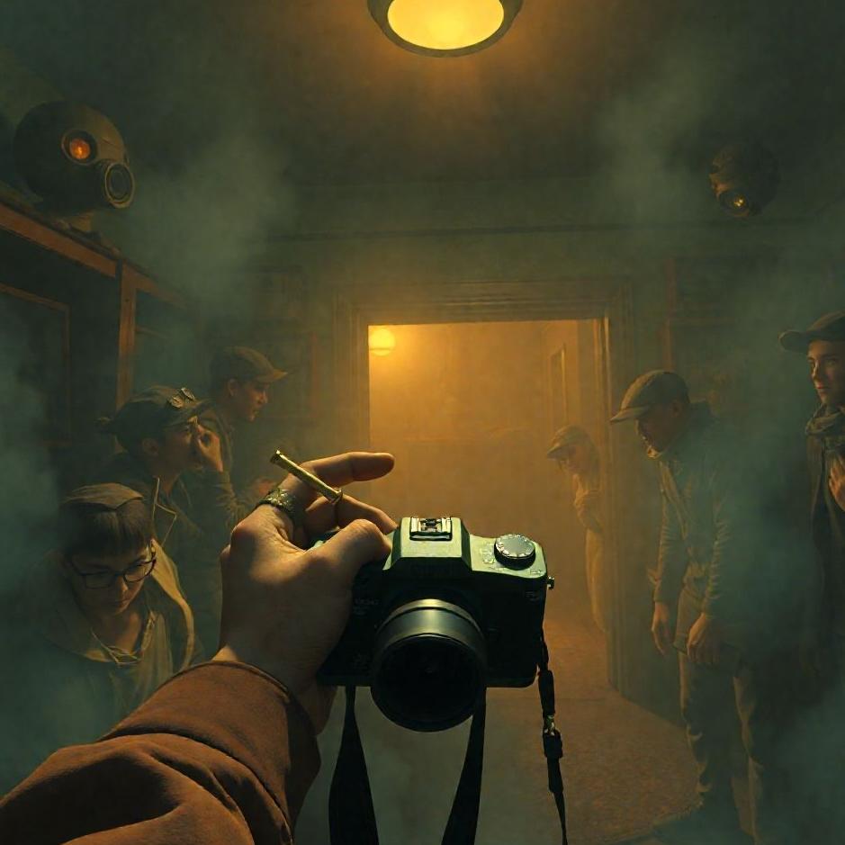 Dream : A crowd around the house in a dream