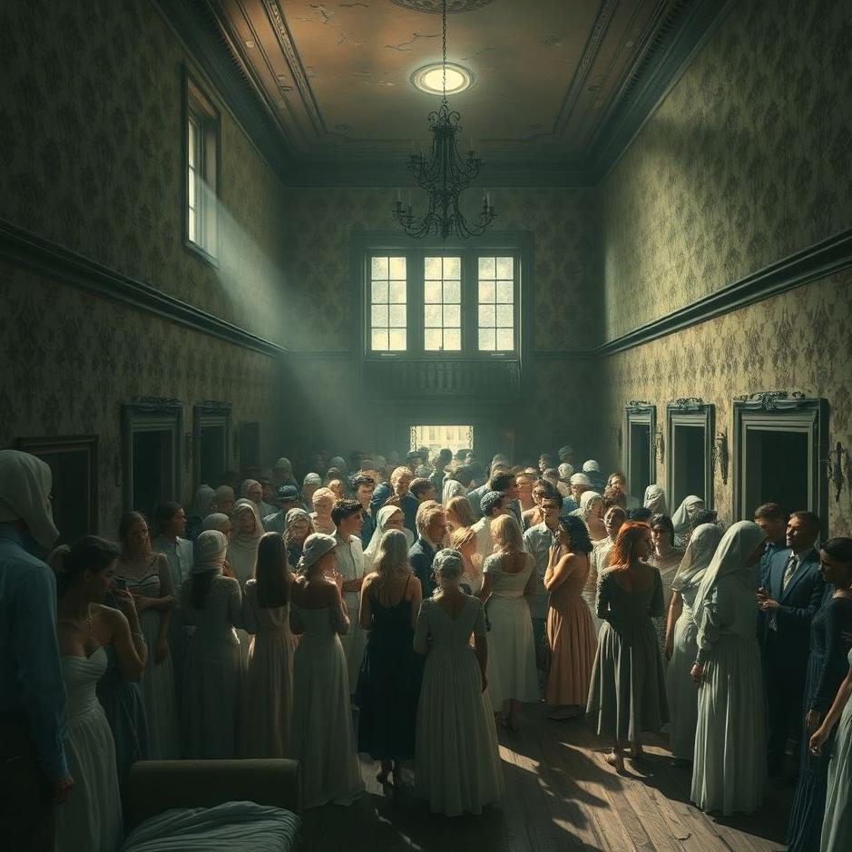 Dream Dictionary : A crowd in an old house in a dream