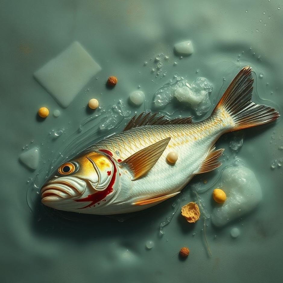 Dream : A crushed fish in a dream