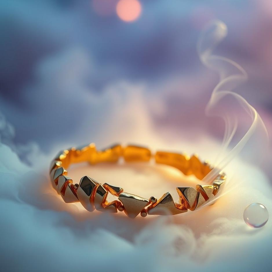 Dream : A crushed gold bracelet in a dream