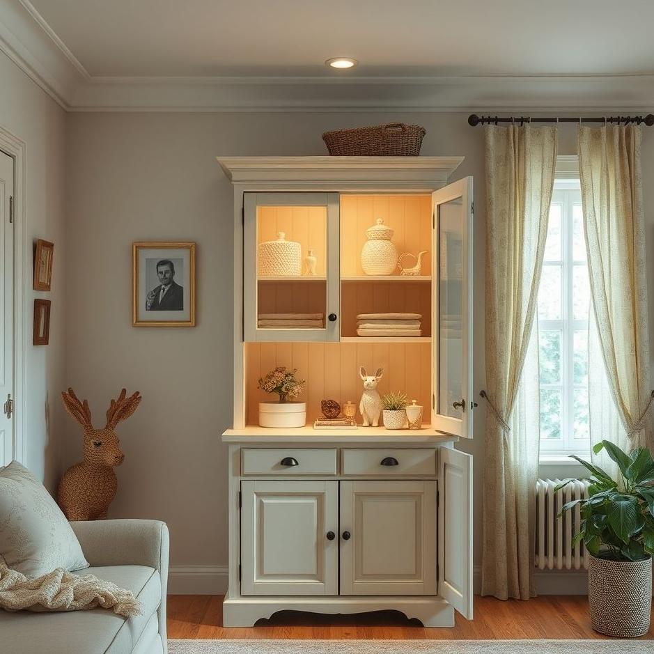 Dream : A cupboard at home in a dream