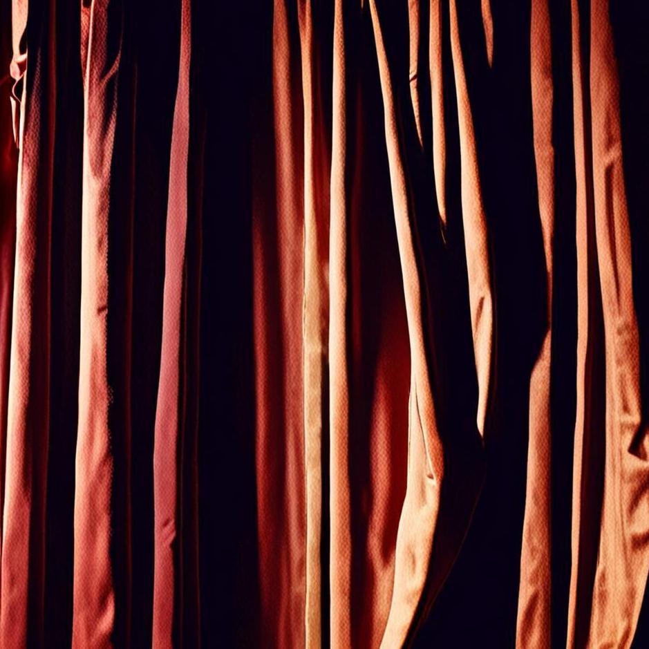 Dream : A curtain falling on one eye 