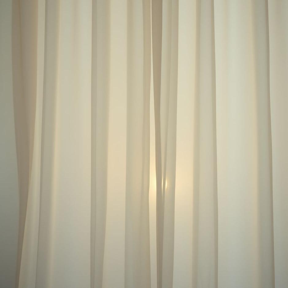 Dream : A curtain falling over your eyes in a dream