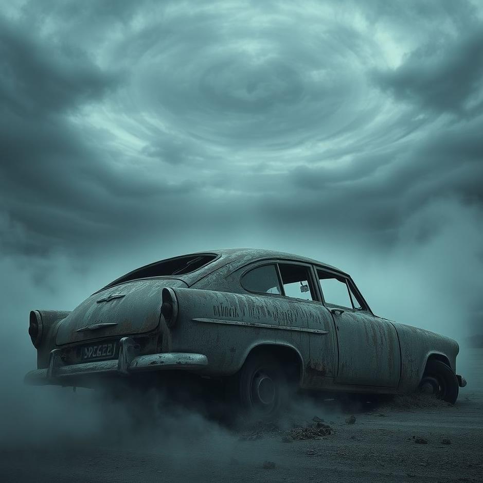 Dream : A damaged car in a dream