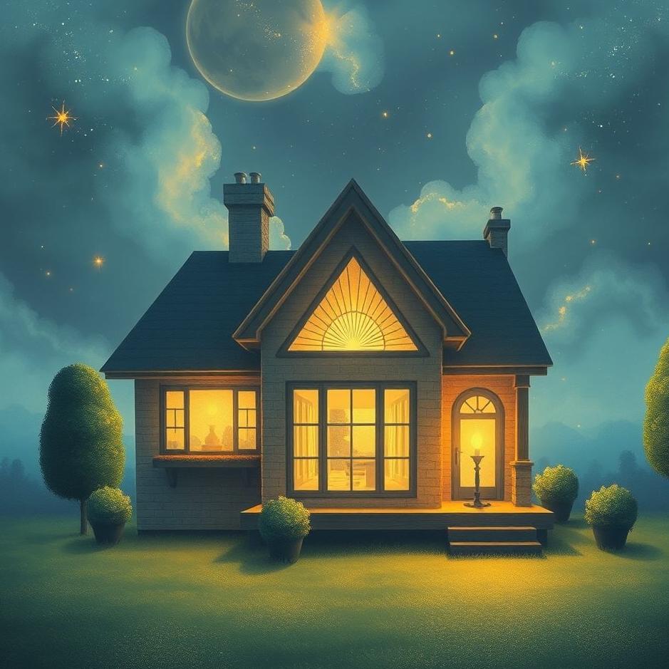 Dream : A diamond at home in a dream