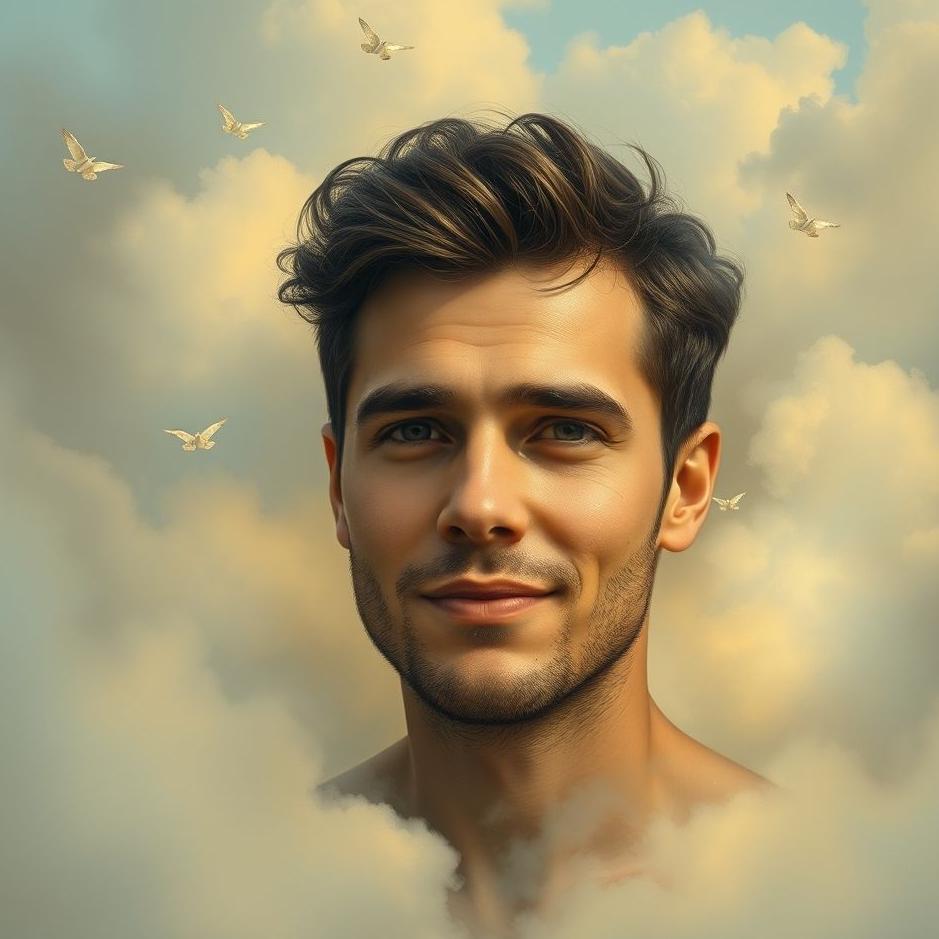 Dream : A dimpled man in a dream
