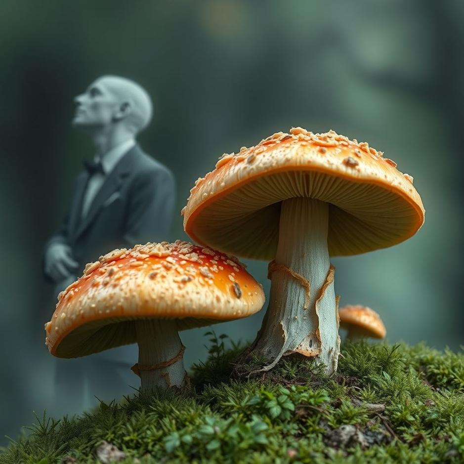 Dream : A diseased mushroom in a dream