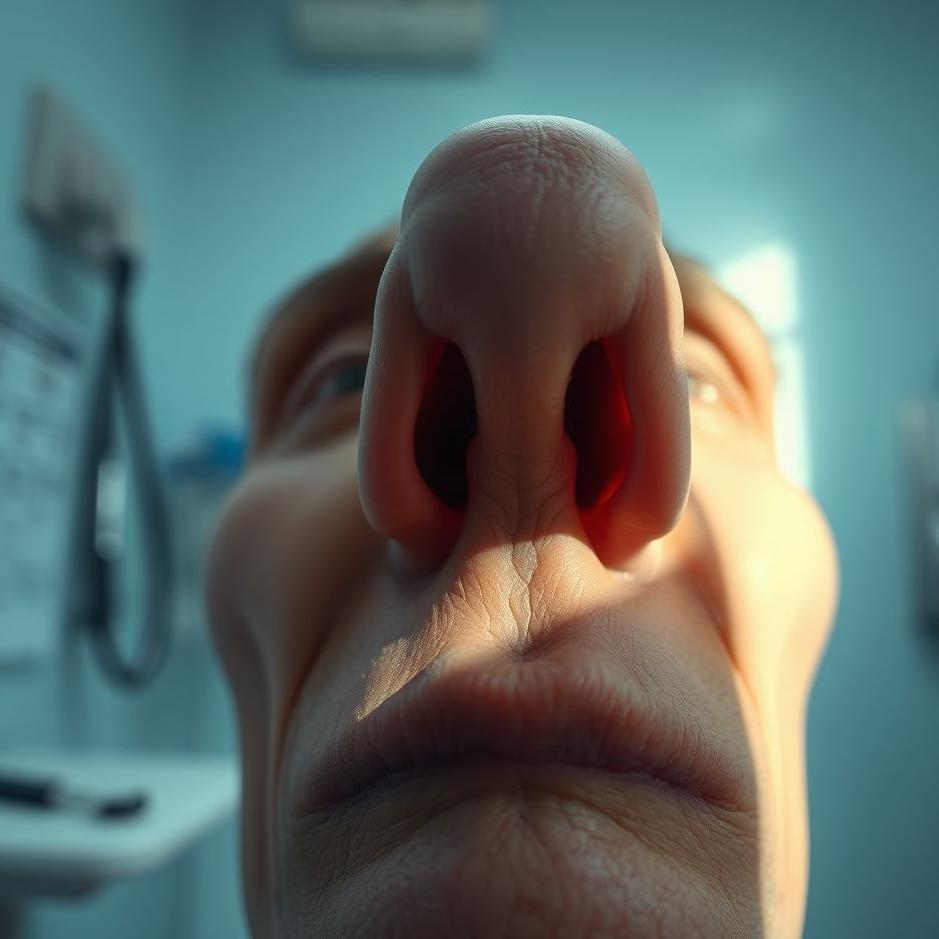 Dream : A dislocation of the nose 