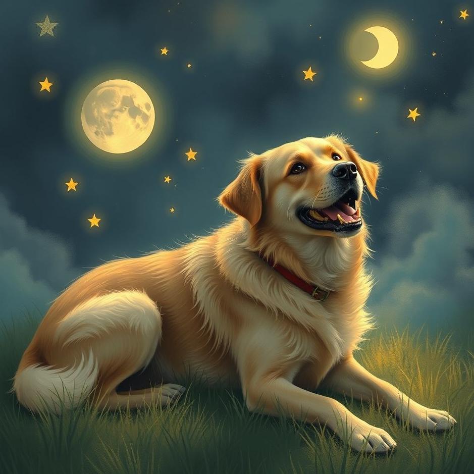 Dream : A dog around you in a dream