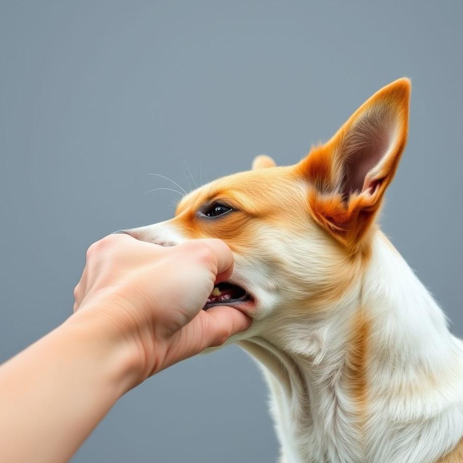 Dream : A dog bite from the wrist 