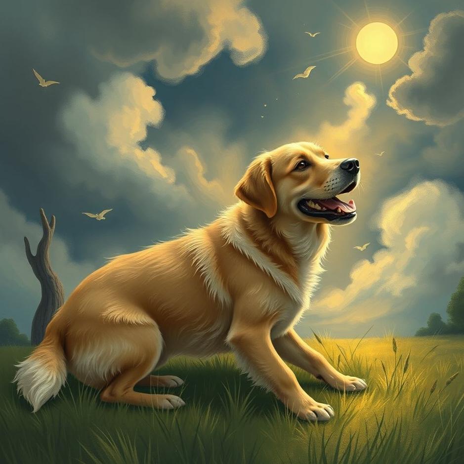 Dream : A dog brought home in a dream