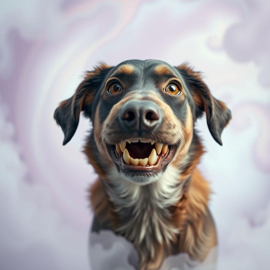 Dream : A dog with human teeth in a dream
