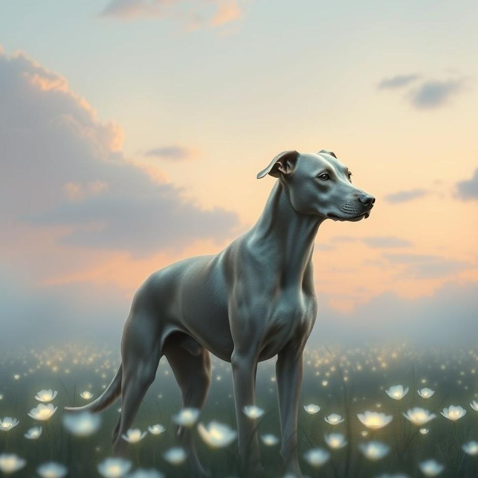 Dream : A dog without eyes in a dream