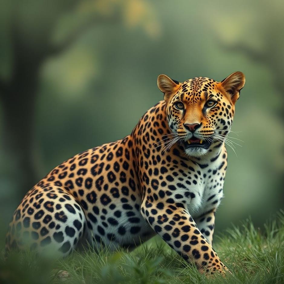 Dream : A domesticated leopard in a dream