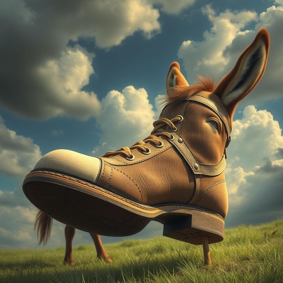 Dream : A donkey's shoe in a dream