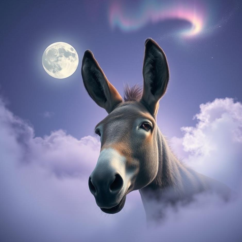 Dream : A donkey head in a dream