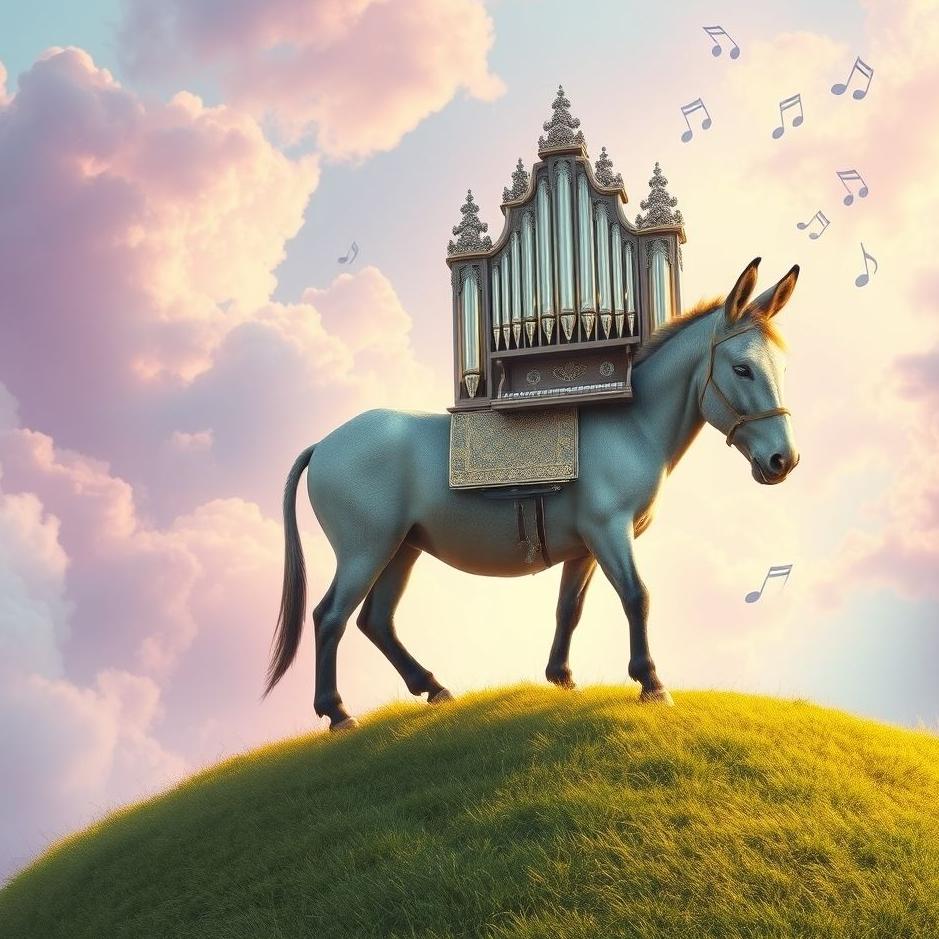 Dream : A donkey organ in a dream