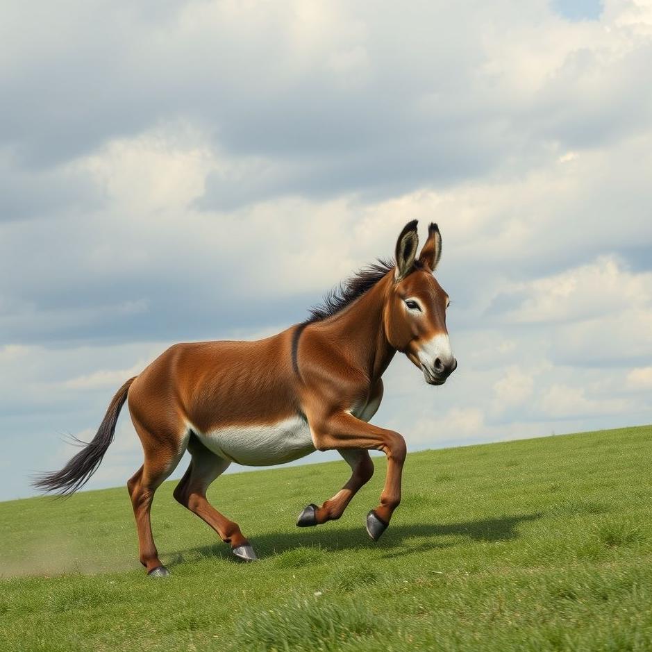 Dream : A donkey run away in a dream