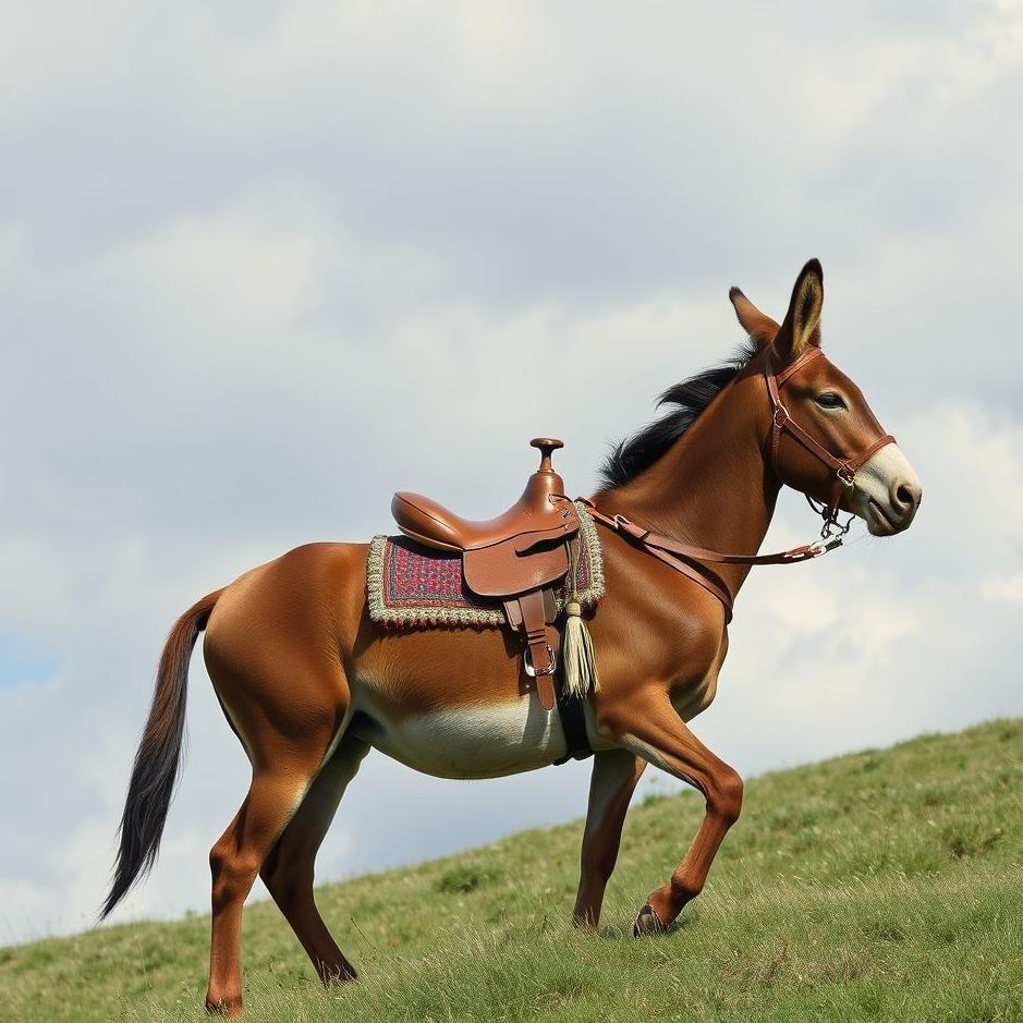 Dream : A donkey saddle in a dream